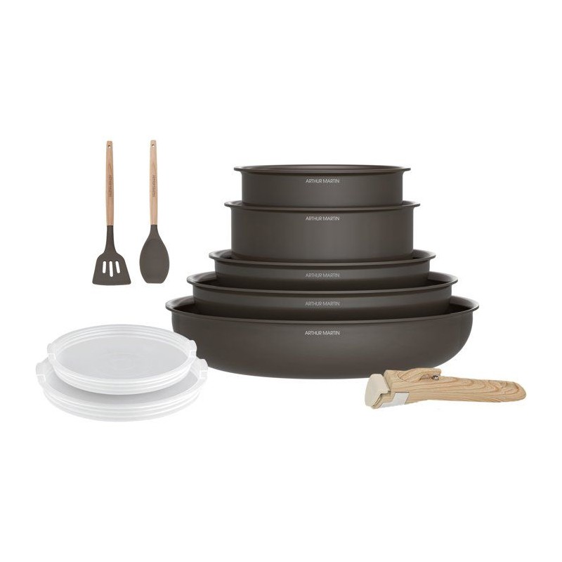 Batterie de cuisine - Tous feux dont induction - ARTHUR MARTIN – Rev