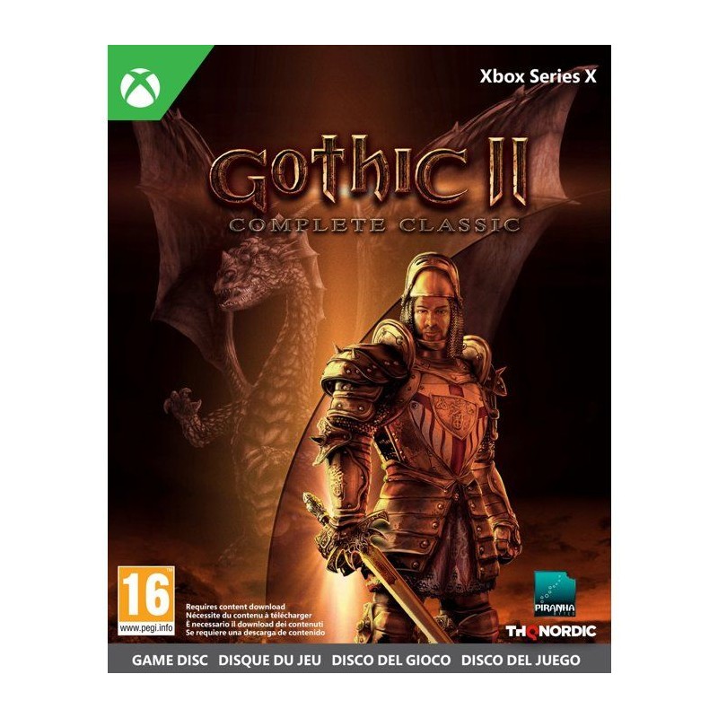 Gothic 2 Classic - JEU XBOX SERIES X