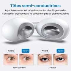 Masque oculaire chaud et froid - RENPHO - Eyespa Pods G009 - 3 modes -