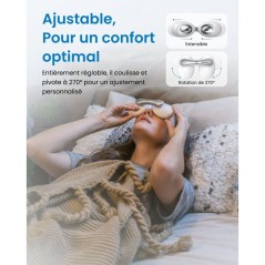 Masque oculaire chaud et froid - RENPHO - Eyespa Pods G009 - 3 modes -