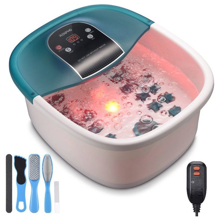 Hydromasseur de pieds - RENPHO - Foot Spa Bath Massager X002 - Bulles - Vibrations - Température réglable