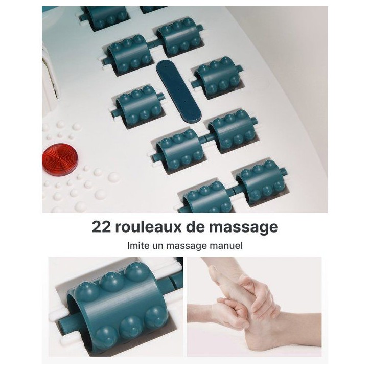 Hydromasseur de pieds - RENPHO - Foot Spa Bath Massager X002 - Bulles - Vibrations - Température réglable