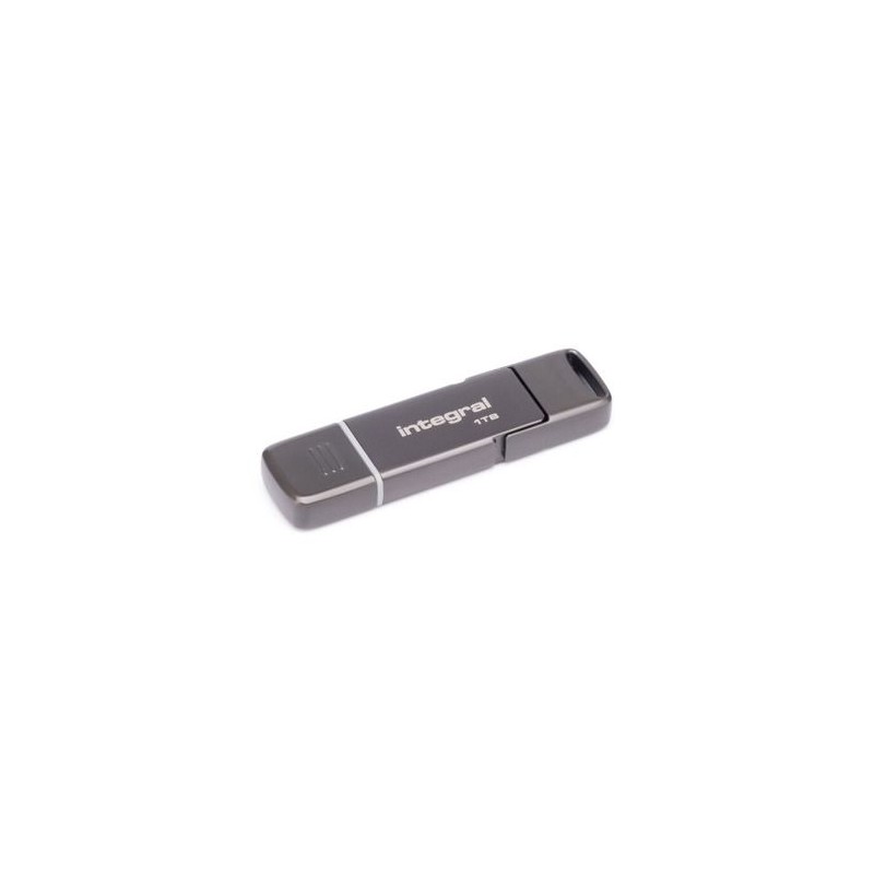 SSD portable - INTEGRAL - SlimXpress Dual Metal - 1 To - Externe - USB