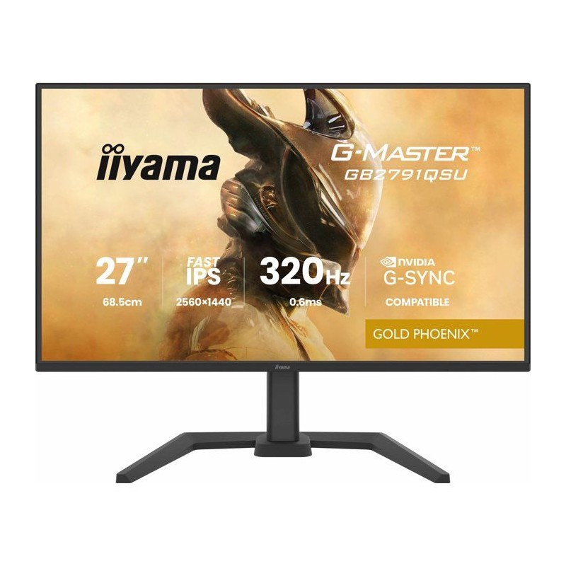 Écran PC Gaming - IIYAMA G-MASTER - Gold Phoenix GB2791QSU-B1 27 - 25