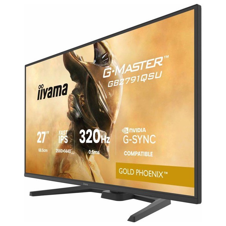 Écran PC Gaming - IIYAMA G-MASTER - Gold Phoenix GB2791QSU-B1 27 - 2560x1440 320Hz Écran PC Gaming - IIYAMA G-MASTER - Gold Phoenix GB2791QSU-B1 27 - 2560x1440 320Hz