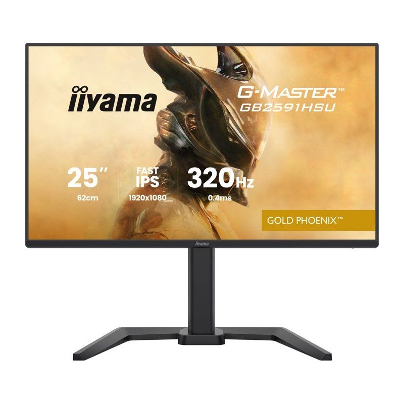 Écran PC Gaming - IIYAMA G-MASTER - Gold Phoenix GB2591HSU-B1 24.5 -