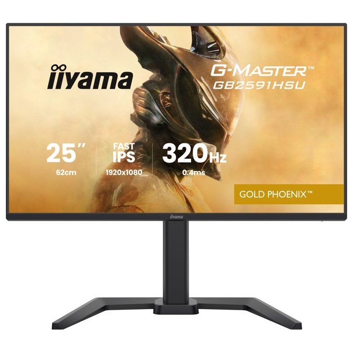 Écran PC Gaming - IIYAMA G-MASTER - Gold Phoenix GB2591HSU-B1 24.5 - 1920x1080 320Hz Écran PC Gaming - IIYAMA G-MASTER - Gold Phoenix GB2591HSU-B1 24.5 - 1920x1080 320Hz