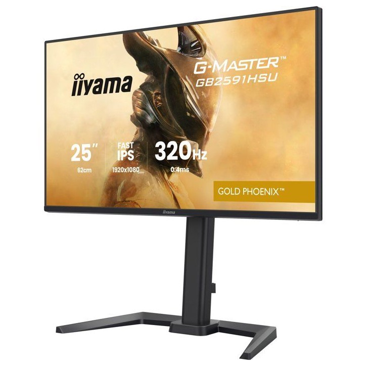 Écran PC Gaming - IIYAMA G-MASTER - Gold Phoenix GB2591HSU-B1 24.5 - 1920x1080 320Hz Écran PC Gaming - IIYAMA G-MASTER - Gold Phoenix GB2591HSU-B1 24.5 - 1920x1080 320Hz