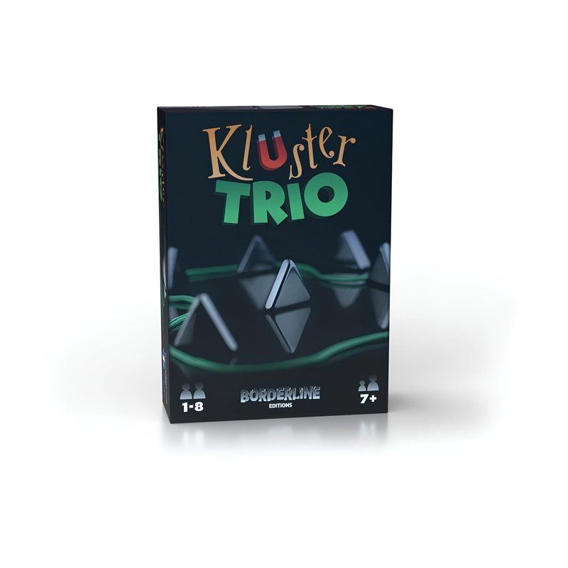 Jeu d'adresse - BORDERLINE EDITIONS - Kluster Trio - Aimants triangula