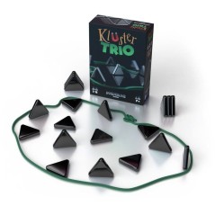 Jeu d'adresse - BORDERLINE EDITIONS - Kluster Trio - Aimants triangulaires - Des 7 ans