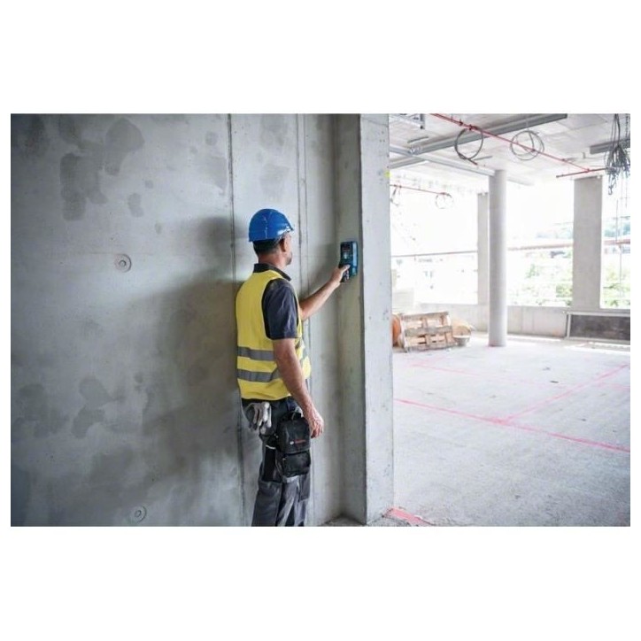 Détecteur mural Bosch Professional D-Tect 200 C en sacoche avec dragonne Bosch Radar Technology - 0601081600