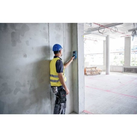 Détecteur mural Bosch Professional D-Tect 200 C avec 1 batterie 12V 2,0Ah, chargeur, câble USB-C, dragonne, en L-Boxx - 060108
