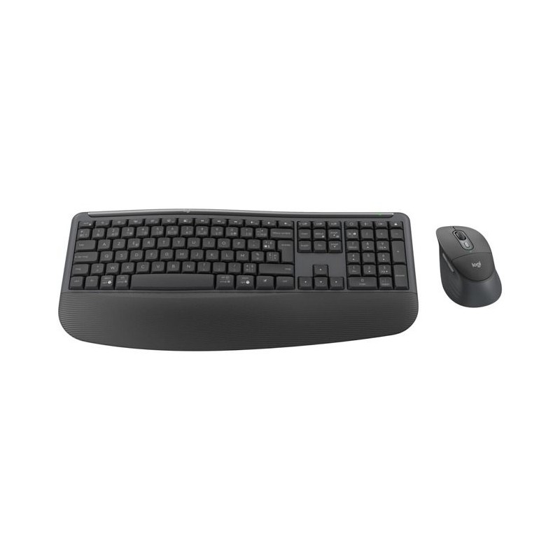 Ensemble Clavier Souris - Sans fil - Logitech - Signature Comfort Plus