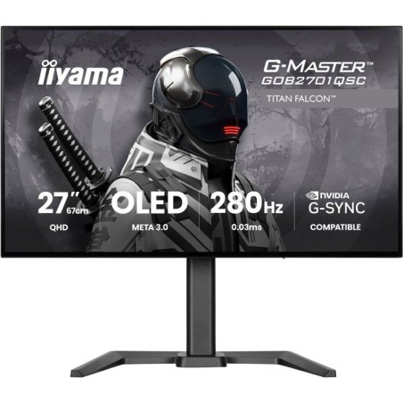 Écran PC Gaming - 27 - QHD - 280Hz - Dalle OLED - Ajustable en hauteu