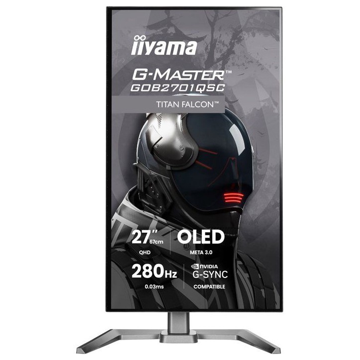 Écran PC Gaming - 27 - QHD - 280Hz - Dalle OLED - Ajustable en hauteur - GOB2701QSC-B1 Écran PC Gaming - 27 - QHD - 280Hz - Dalle OLED - Ajustable en hauteur - GOB2701QSC-B1