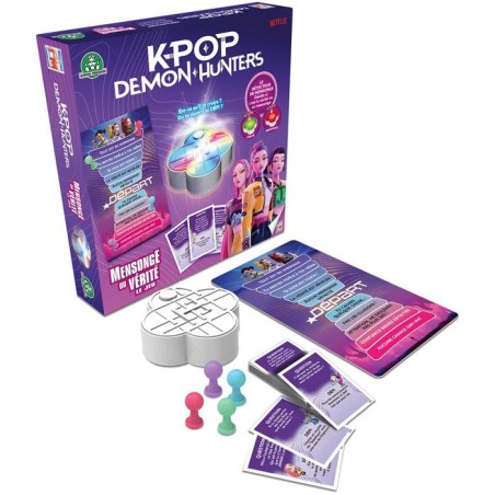 K-Pop Demon Hunters - Jeu d'ambiance - GIOCHI PREZIOSI - Mensonge ou vérité - Des 8 ans