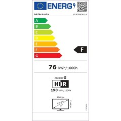 LG 55C6 - TV OLED 55 (139 cm) - 4K UHD 3840x2160 - 120Hz - HDR10 - Sma