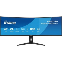Écran PC Incurvé - 49 - Dual QHD - 120Hz - Ajustable en hauteur - XC