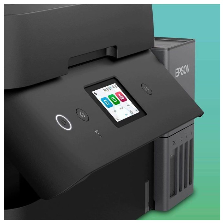 Imprimante multifonction jet d'encre - EPSON - EcoTank ET-4955 - Wi-Fi - Fax - Chargeur 30 feuilles