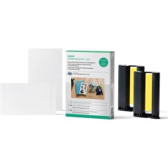 Pack stickers et papier photo - CRICUT - StickerPix Print + Cut - 72 f