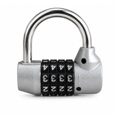 Cadenas a combinaison - ABUS - 154/65 - 4 chiffres - Corps zamac - Ans