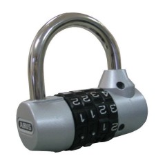 Cadenas a combinaison - ABUS - 154/65 - 4 chiffres - Corps zamac - Ans