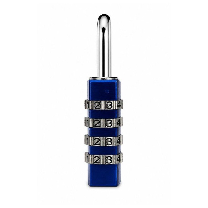 Cadenas a combinaison - ABUS - 145/40 - 4 chiffres - Aluminium bleu - Sécurité renforcée Cadenas a combinaison - ABUS - 145/40 - 4 chiffres - Aluminium bleu - Sécurité renforcée