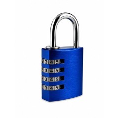 Cadenas a combinaison - ABUS - 145/40 - 4 chiffres - Aluminium bleu -