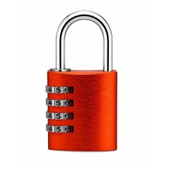 Cadenas a combinaison - ABUS - 145/40 - 4 chiffres - Aluminium orange