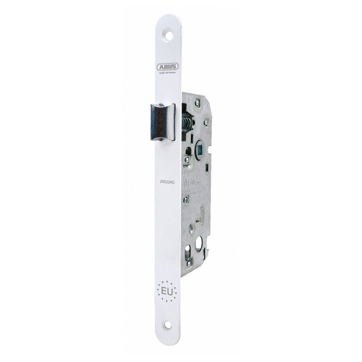 Serrure a encastrer - ABUS - SE 40 BDC W/G - Bec de cane - Axe 40 mm - Blanc Serrure a encastrer - ABUS - SE 40 BDC W/G - Bec de cane - Axe 40 mm - Blanc