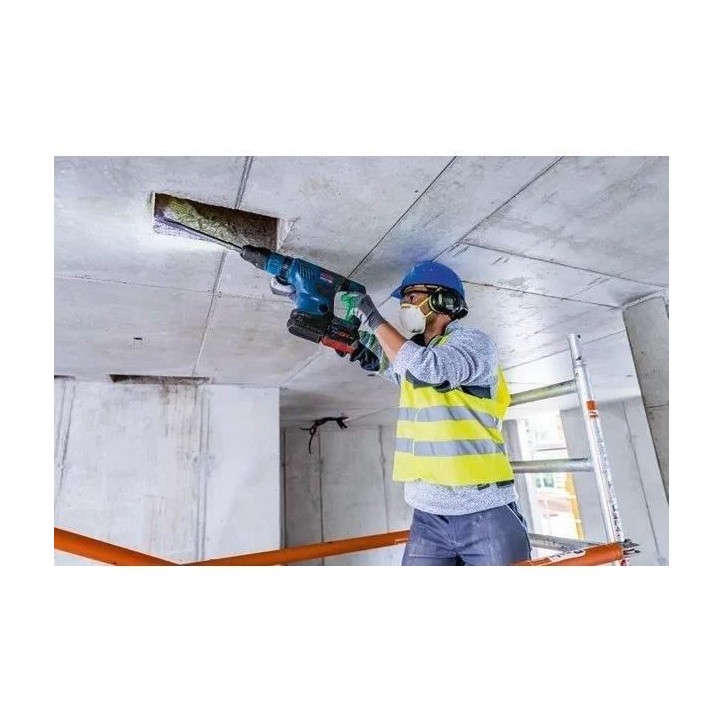 Perforateur SDS-Max Bosch Professional Biturbo 18V-36C GBH + 7J, 0-2900 cps/min (sans batterie ni chargeur) + Coffret – 061191