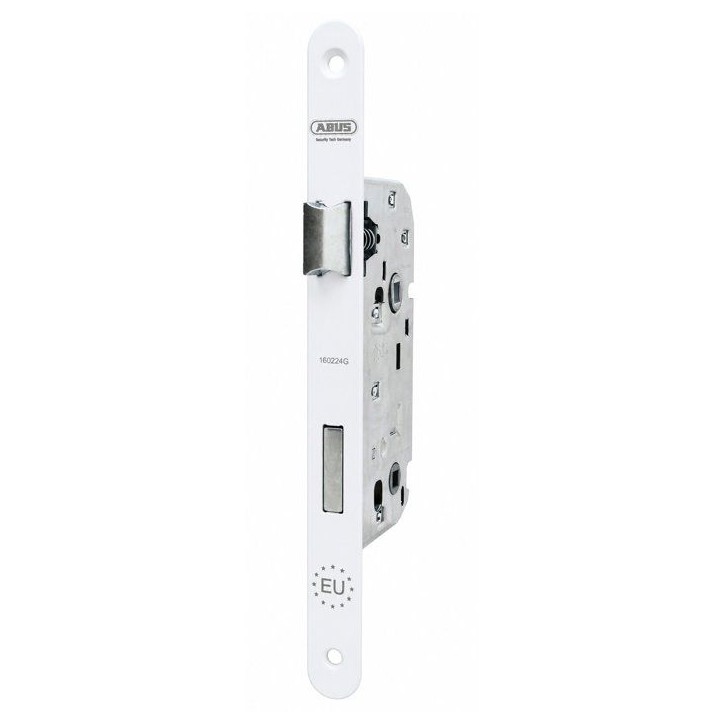 Serrure a encastrer - ABUS - SE 40 BDCC W/G - Bec de condamnation - Axe 40 mm - Blanc Serrure a encastrer - ABUS - SE 40 BDCC W/G - Bec de condamnation - Axe 40 mm - Blanc