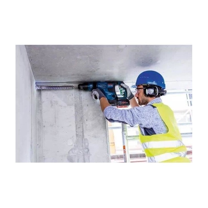 Perforateur SDS-Max Bosch Professional Biturbo 18V-36C GBH + 7J, 0-2900 cps/min (sans batterie ni chargeur) + Coffret – 061191