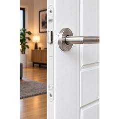 Serrure a encastrer - ABUS - SE 50 BDC W/G - Bec de cane - Réversible - Axe 50 mm