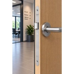 Serrure a encastrer - ABUS - SEBAT 40 BDC NF - Bec de cane - Réversible - Axe 40 mm