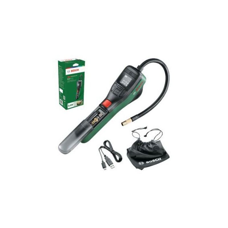 pompe a air comprimé sans fil BOSCH Easypump 3,6V - pour gonfler pneu pompe a air comprimé sans fil BOSCH Easypump 3,6V - pour gonfler pneu