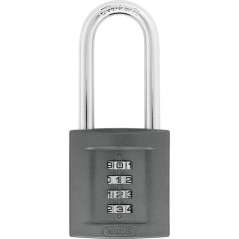 Cadenas a combinaison - ABUS - 158/50HB50 - 4 chiffres - Haute anse -