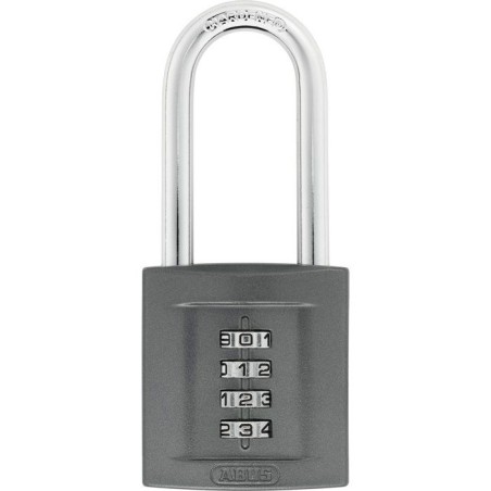 Cadenas a combinaison - ABUS - 158/50HB50 - 4 chiffres - Haute anse -