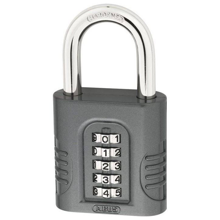 Cadenas a combinaison - ABUS - 158/65 - 5 chiffres - Zamac massif - Haute sécurité Cadenas a combinaison - ABUS - 158/65 - 5 chiffres - Zamac massif - Haute sécurité
