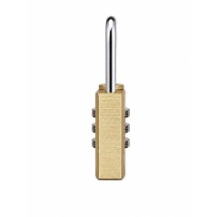 Cadenas a combinaison - ABUS - 165/20 - 3 chiffres - Laiton massif - A