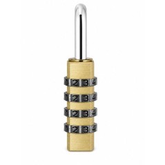Cadenas a combinaison - ABUS - 165/40 - 4 chiffres - Laiton massif - S