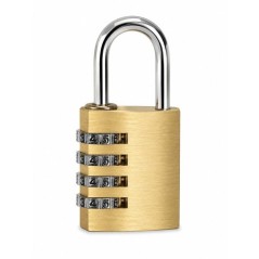 Cadenas a combinaison - ABUS - 165/40 - 4 chiffres - Laiton massif - S