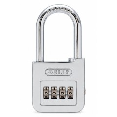 Cadenas a combinaison - ABUS - 160/50HB50 - 4 chiffres - Chromé - Hau