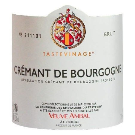 Veuve Ambal Tastevinage - Crémant de Bourgogne - Brut