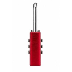 Cadenas a combinaison - ABUS - 145/20 - 3 chiffres - Aluminium rouge -
