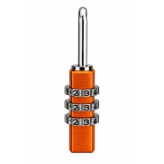 Cadenas a combinaison - ABUS - 145/20 - 3 chiffres - Aluminium orange - Sans clé