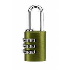 Cadenas a combinaison - ABUS - 145/20 - 3 chiffres - Aluminium vert -