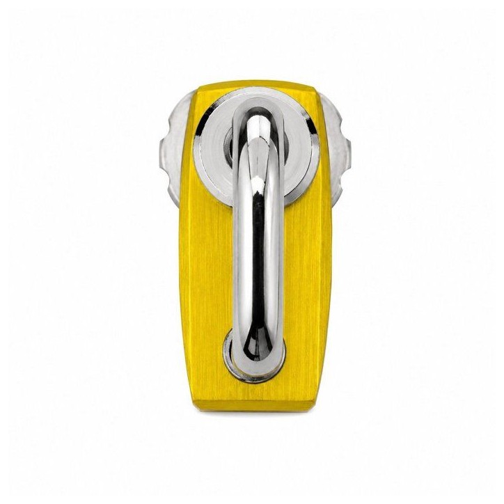 Cadenas a combinaison - ABUS - 145/20 - 3 chiffres - Aluminium jaune - Compact et léger