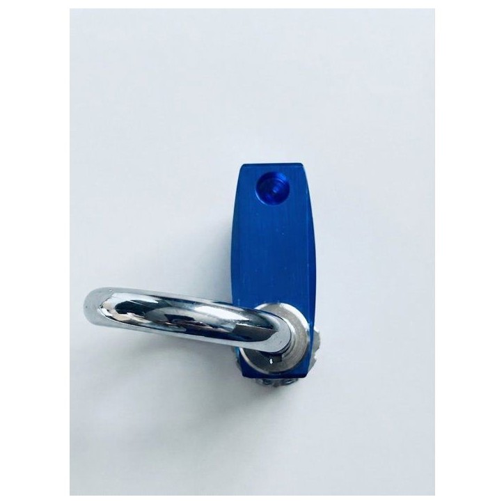 Cadenas a combinaison - ABUS - 145/30 - 3 chiffres - Aluminium bleu - Compact et robuste