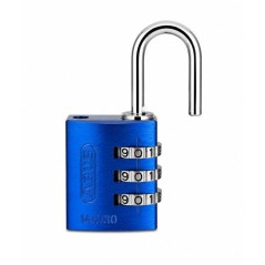 Cadenas a combinaison - ABUS - 145/30 - 3 chiffres - Aluminium bleu -